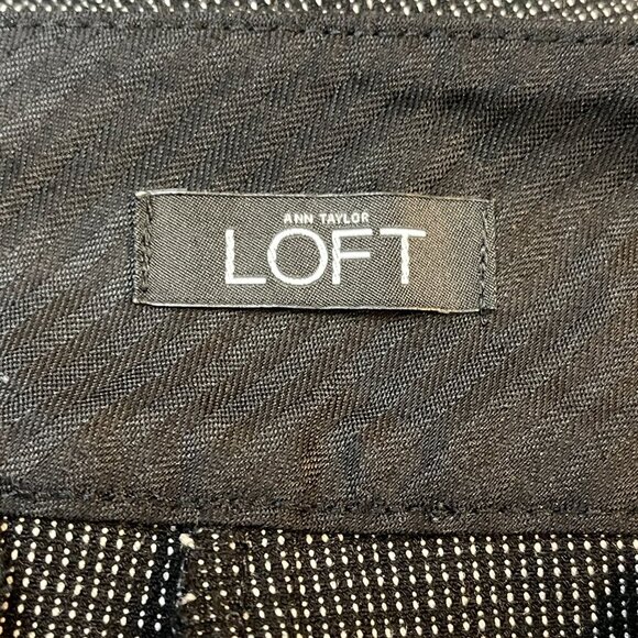 Loft Pants Stretch 4 Marisa Skinny Birdseye‎ Formal Workwear Office Outdoorsy - Picture 12 of 16